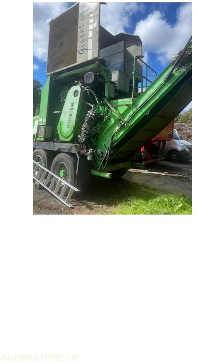 Broyeur Wilibad Gigant SR5100 6889h 2006 - Faaprító: 2 kép. Broyeur Wilibad Gigant SR5100 6889h 2006 - Faaprító: 2 kép.