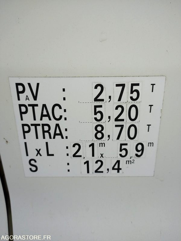 CAMION BENNE IVECO - EY413YY - 142000km - Billenőplatós kisteherautó: 3 kép. CAMION BENNE IVECO - EY413YY - 142000km - Billenőplatós kisteherautó: 3 kép.