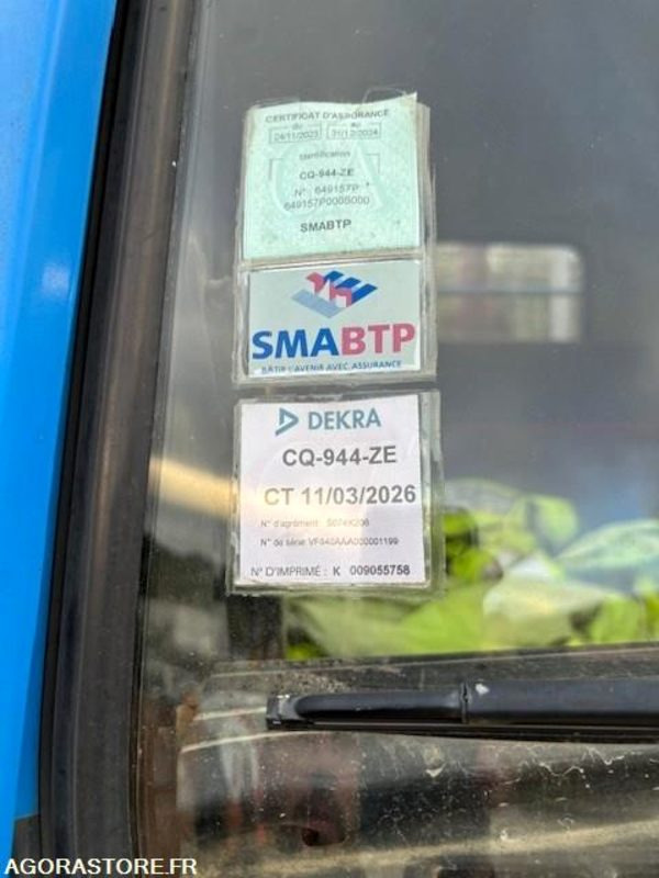 CAMION BENNE (TRI-BENNE) RENAULT S120 MIDLINER 1991 221000 KM - Billenőplatós teherautó: 5 kép. CAMION BENNE (TRI-BENNE) RENAULT S120 MIDLINER 1991 221000 KM - Billenőplatós teherautó: 5 kép.