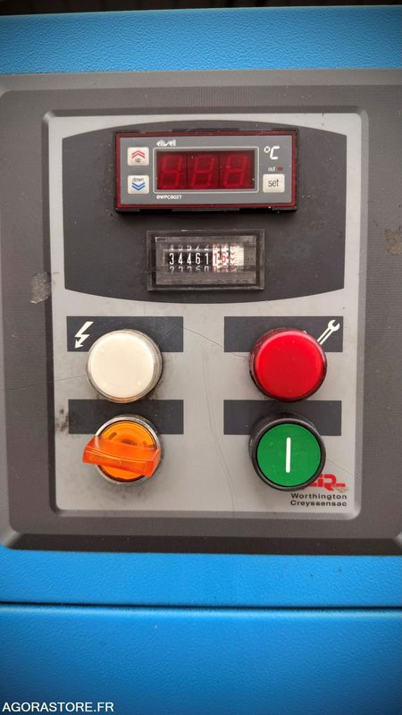 COMPRESSEUR D AIR CREYSSANSAC WORTHINGTON RLR 4000 AE2 -30KW/40CV - Légkompresszor: 3 kép. COMPRESSEUR D AIR CREYSSANSAC WORTHINGTON RLR 4000 AE2 -30KW/40CV - Légkompresszor: 3 kép.