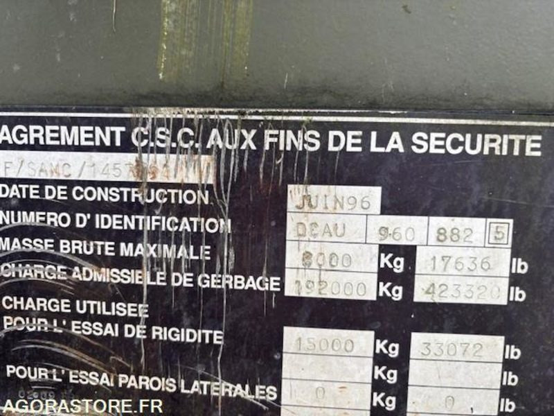 CONTENEUR AMPLIROLL 20 PIEDS AMENAGE AVEC GROUPE ELECTROGENE 130 KVA - Horgos rakodó teherautó: 4 kép. CONTENEUR AMPLIROLL 20 PIEDS AMENAGE AVEC GROUPE ELECTROGENE 130 KVA - Horgos rakodó teherautó: 4 kép.