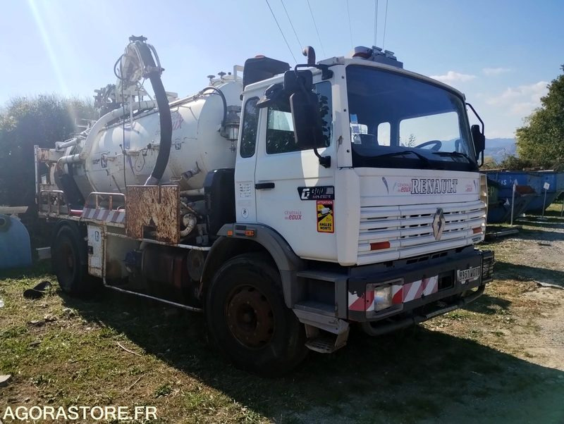 Camion 19t Hydrocureur Renault G300 Maxter – équipement Huwer - Szippantós autó: 1 kép. Camion 19t Hydrocureur Renault G300 Maxter – équipement Huwer - Szippantós autó: 1 kép.