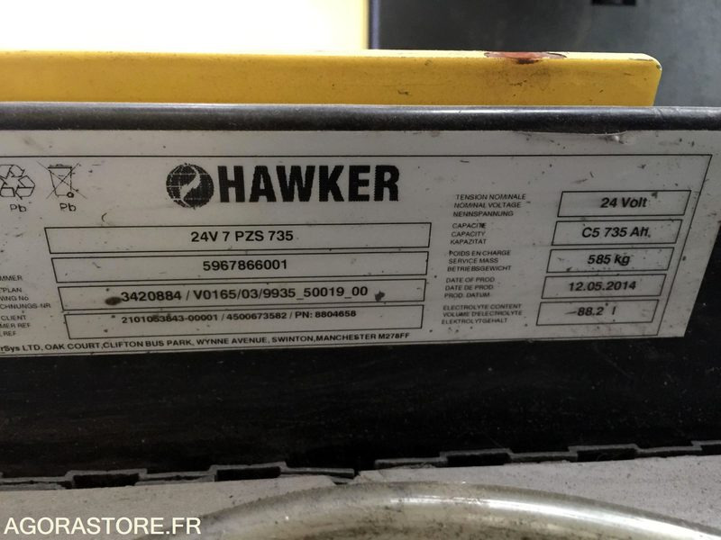 Chariot frontal 3 roues 2014 - Hyster A1.3 XNT - Elektromos targonca: 4 kép. Chariot frontal 3 roues 2014 - Hyster A1.3 XNT - Elektromos targonca: 4 kép.