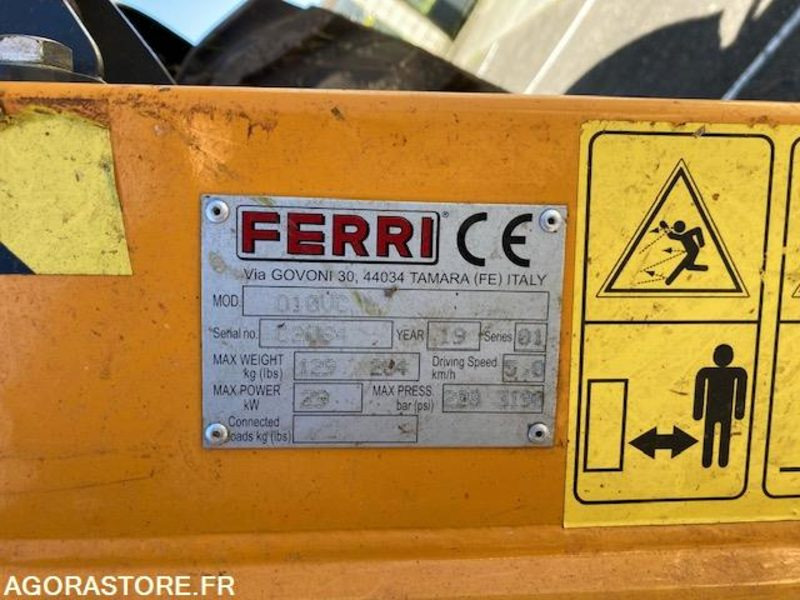 EPAREUSE FERRI type T430D - Rézsűkasza: 3 kép. EPAREUSE FERRI type T430D - Rézsűkasza: 3 kép.