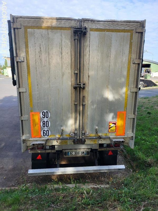 Remorque poids lourds Kaiser en alu 26T - 50 m3 - 2009 - Félpótkocsi: 3 kép. Remorque poids lourds Kaiser en alu 26T - 50 m3 - 2009 - Félpótkocsi: 3 kép.