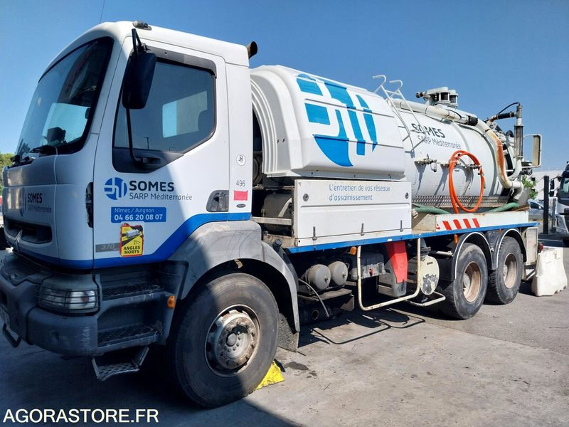 HYDROCUREUR 26T HUWER/RENAULT 496ADT34 (vente uniquement export) - Szippantós autó: 1 kép. HYDROCUREUR 26T HUWER/RENAULT 496ADT34 (vente uniquement export) - Szippantós autó: 1 kép.