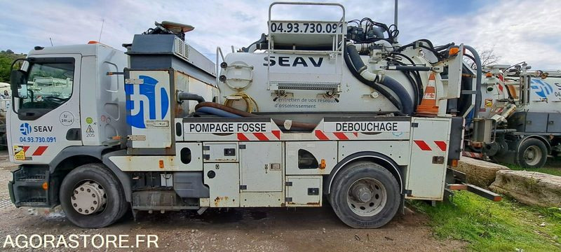 HYDROCUREUR RIVARD RENAULT 2006 CK577XS (VENTE UNIQUEMENT EXPORT) - Szippantós autó: 2 kép. HYDROCUREUR RIVARD RENAULT 2006 CK577XS (VENTE UNIQUEMENT EXPORT) - Szippantós autó: 2 kép.