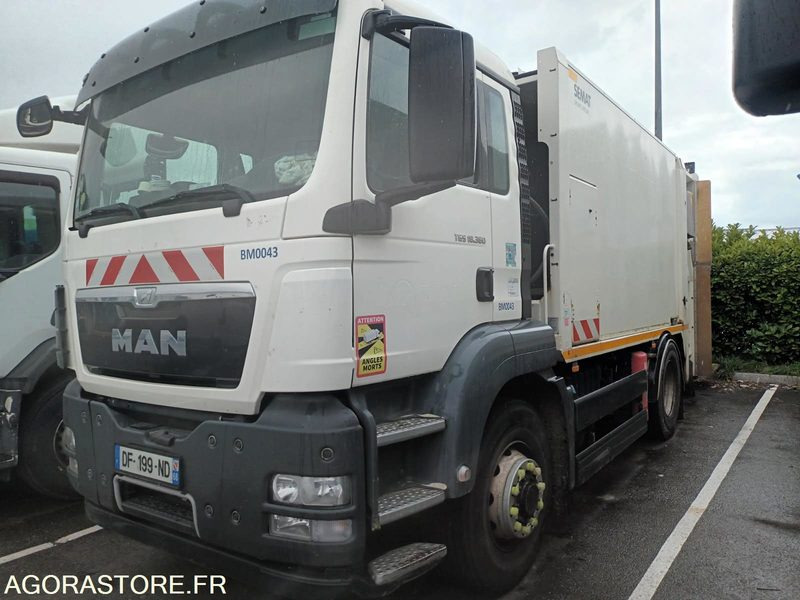 MAN 19T/BOM - DF199ND - 2014 / 189 000 KM - Szemetesautó: 1 kép. MAN 19T/BOM - DF199ND - 2014 / 189 000 KM - Szemetesautó: 1 kép.