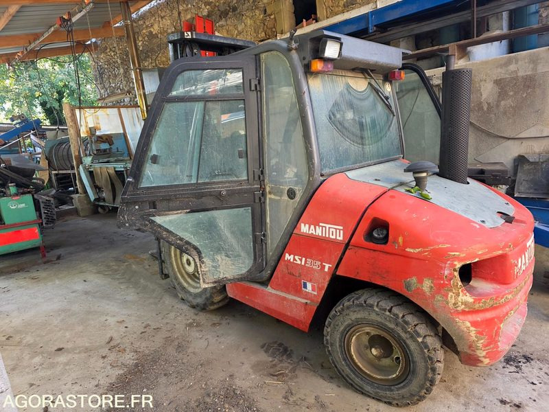 MANITOU MSI 35T - Dízel targonca: 3 kép. MANITOU MSI 35T - Dízel targonca: 3 kép.