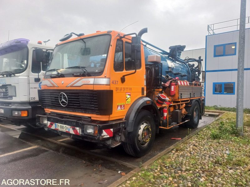 MERCEDES 1922 HUWER 1993 (922674Km) NON ROULANT EXPORT UNIQUEMENT - Szippantós autó: 1 kép. MERCEDES 1922 HUWER 1993 (922674Km) NON ROULANT EXPORT UNIQUEMENT - Szippantós autó: 1 kép.
