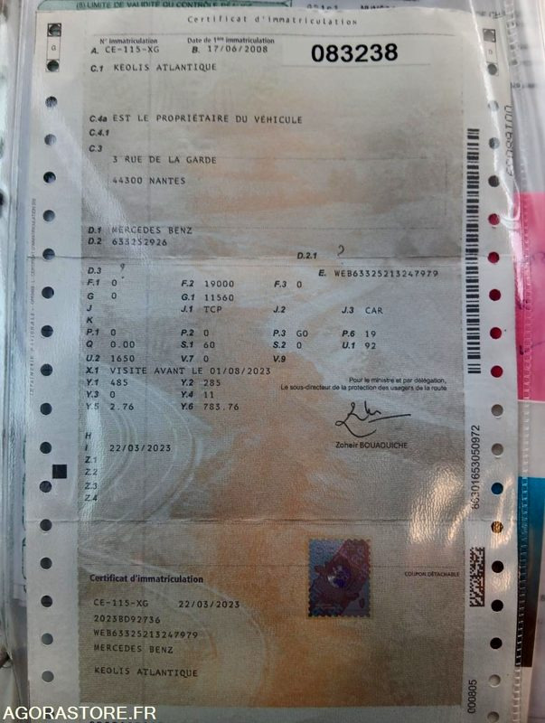 MERCEDES INTOURO N°083238 - Iskolabusz: 5 kép. MERCEDES INTOURO N°083238 - Iskolabusz: 5 kép.