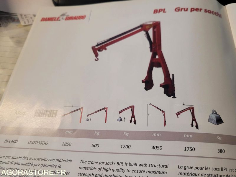 Lève sac - Mezőgazdasági gépek: 3 kép. Lève sac - Mezőgazdasági gépek: 3 kép.