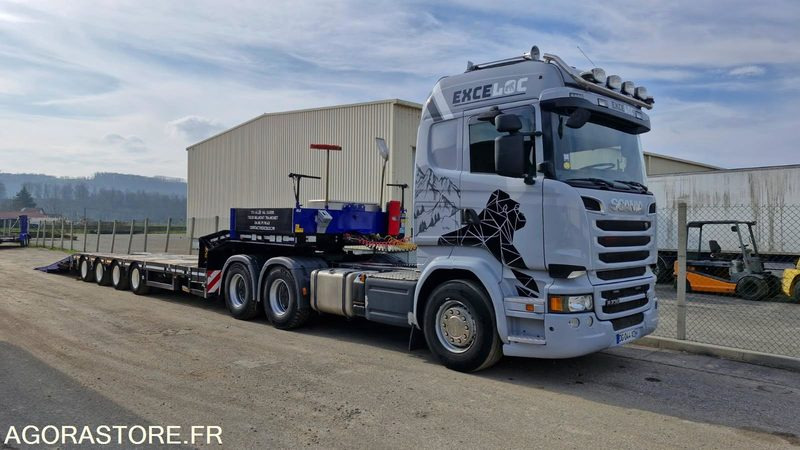 CAMION TRACTEUR 6X4 SCANIA R730 V8 2014 440 000 KM PTRA 150T - Nyergesvontató: 2 kép. CAMION TRACTEUR 6X4 SCANIA R730 V8 2014 440 000 KM PTRA 150T - Nyergesvontató: 2 kép.