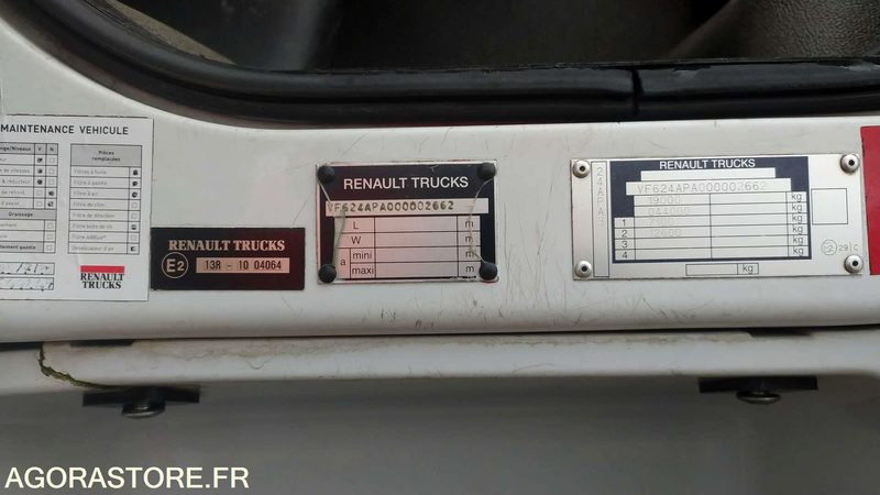 Nyergesvontató RENAULT PREMIUM - 2012- 689312 KM - CD-859-BA: 10 kép.