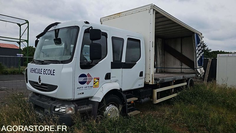 PORTEUR BACHE RENAULT MIDLUM - 2009 - 476000kms - Ponyvás teherautó: 2 kép. PORTEUR BACHE RENAULT MIDLUM - 2009 - 476000kms - Ponyvás teherautó: 2 kép.