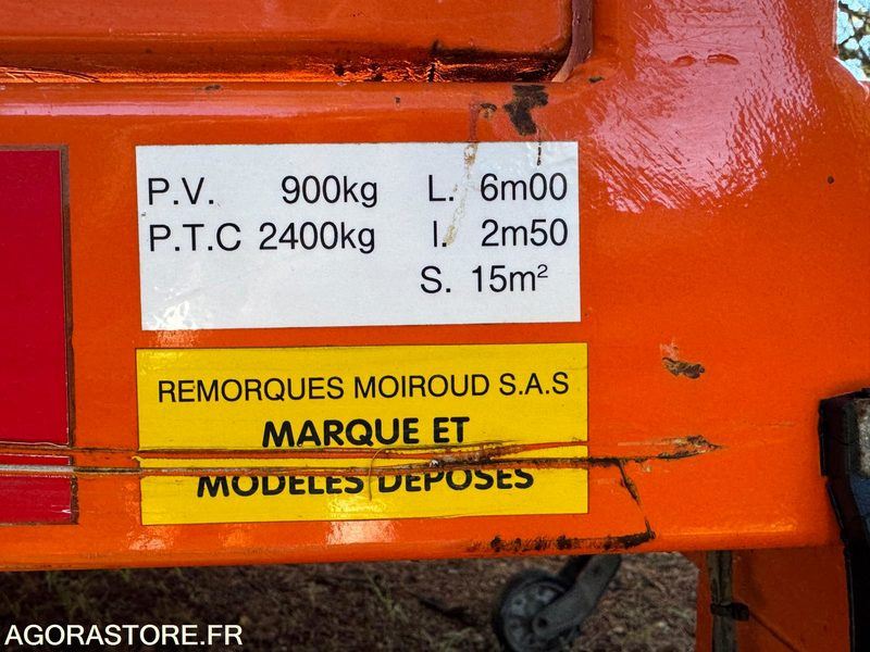 REMORQUE MOIROUD - Pótkocsi: 5 kép. REMORQUE MOIROUD - Pótkocsi: 5 kép.