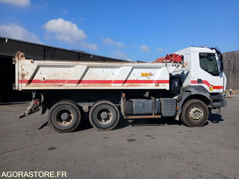 RENAULT 6x4 450 KERAX BENNE CARRE - 2007 / 477518 KM - AK-187-GJ (M5987) - Billenőplatós teherautó: 1 kép. RENAULT 6x4 450 KERAX BENNE CARRE - 2007 / 477518 KM - AK-187-GJ (M5987) - Billenőplatós teherautó: 1 kép.