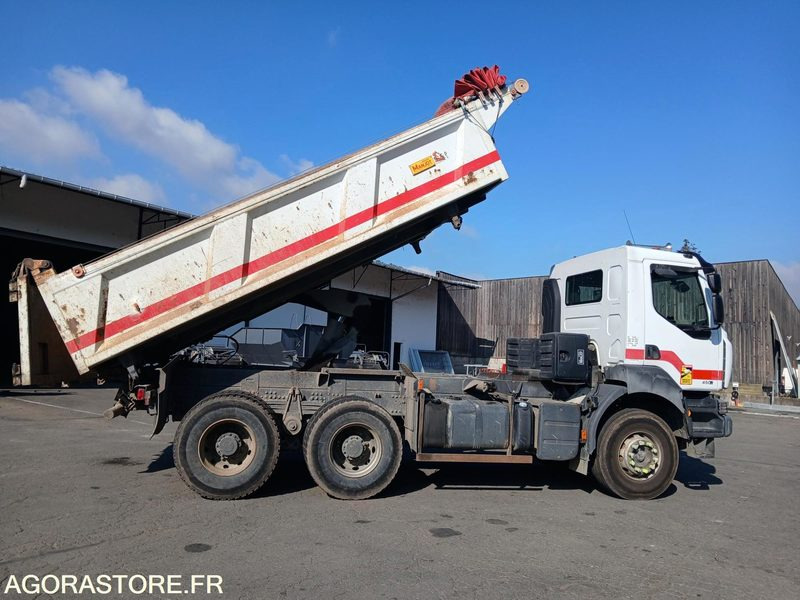 RENAULT 6x4 450 KERAX BENNE CARRE - 2007 / 477518 KM - AK-187-GJ (M5987) - Billenőplatós teherautó: 4 kép. RENAULT 6x4 450 KERAX BENNE CARRE - 2007 / 477518 KM - AK-187-GJ (M5987) - Billenőplatós teherautó: 4 kép.