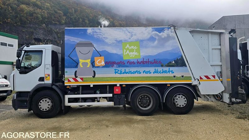 Renault BOM - DM606HT - Szemetesautó: 3 kép. Renault BOM - DM606HT - Szemetesautó: 3 kép.