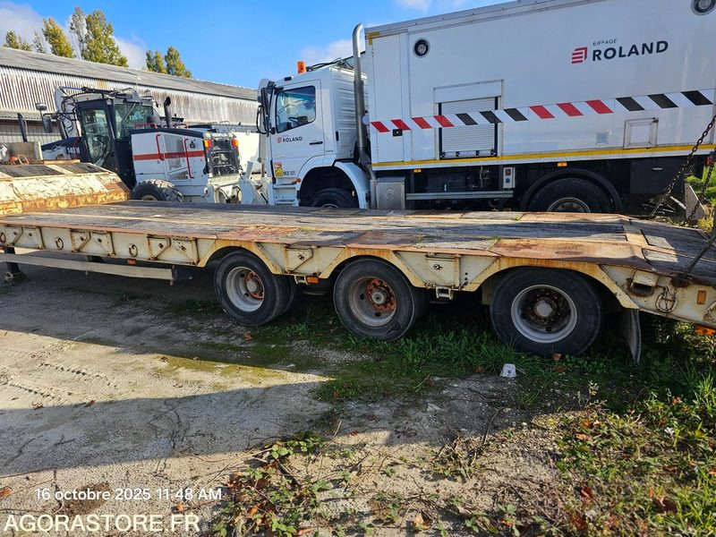 SEMI-REMORQUE PORTE ENGIN KAISER - 2001 - 128CLW77 (MPE057) - Pótkocsi mélybölcsős: 5 kép. SEMI-REMORQUE PORTE ENGIN KAISER - 2001 - 128CLW77 (MPE057) - Pótkocsi mélybölcsős: 5 kép.