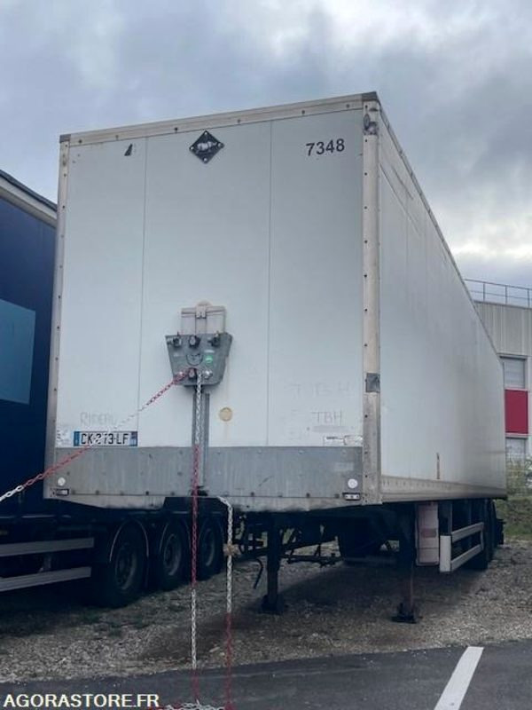 SEMI REMORQUE SAMRO - FOURGON - 2008 - Félpótkocsi dobozos: 1 kép. SEMI REMORQUE SAMRO - FOURGON - 2008 - Félpótkocsi dobozos: 1 kép.