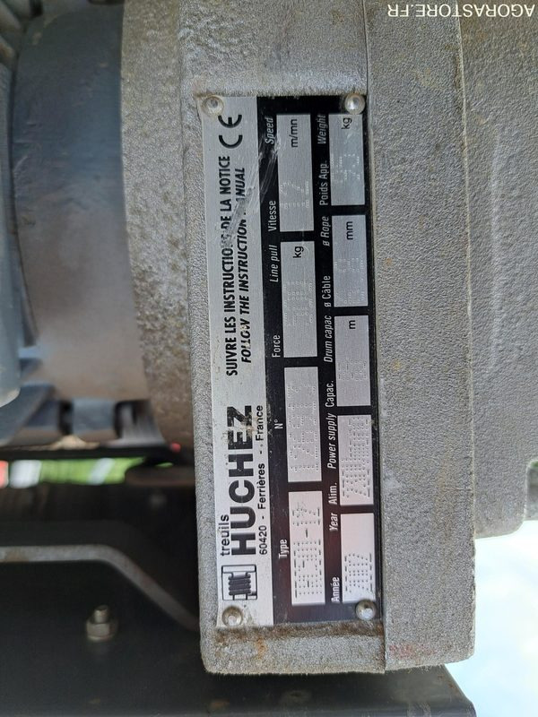 TREUIL ELECTRIQUE - Építőipari berendezések: 5 kép. TREUIL ELECTRIQUE - Építőipari berendezések: 5 kép.