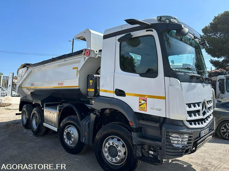 MERCEDES AROCS 4146, BENNE ARRIERE MARREL, BOÎTE AUTO - 48220KM - 2021 - Teherautó: 2 kép. MERCEDES AROCS 4146, BENNE ARRIERE MARREL, BOÎTE AUTO - 48220KM - 2021 - Teherautó: 2 kép.
