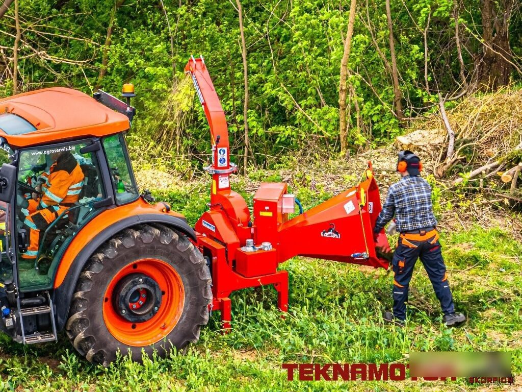 Új Faaprító Teknamotor Skorpion 160 R: 10 kép.