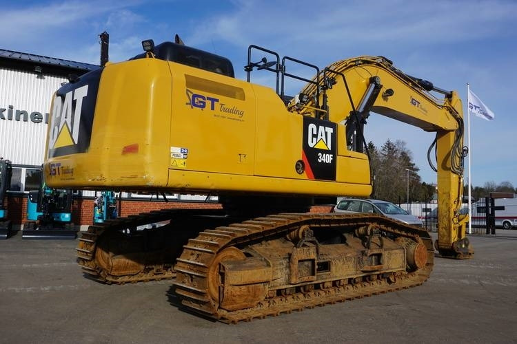 CAT 340F - Lánctalpas kotró: 5 kép. CAT 340F - Lánctalpas kotró: 5 kép.