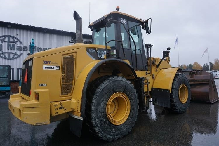 Gumikerekes homlokrakodó CAT 950 H: 9 kép.