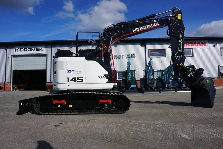 Hidromek HMK 145 LCSR-5 - Lánctalpas kotró: 1 kép. Hidromek HMK 145 LCSR-5 - Lánctalpas kotró: 1 kép.