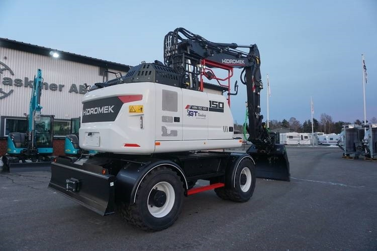 Hidromek HMK 150WR-5 *Uthyres* - Gumikerekes kotró: 4 kép. Hidromek HMK 150WR-5 *Uthyres* - Gumikerekes kotró: 4 kép.