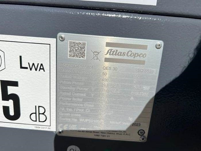 Atlas Copco QES 30 - Áramfejlesztő: 3 kép. Atlas Copco QES 30 - Áramfejlesztő: 3 kép.