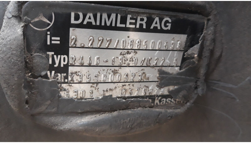 Mercedes-Benz differential - Differenciálmű - Teherautó: 3 kép. Mercedes-Benz differential - Differenciálmű - Teherautó: 3 kép.