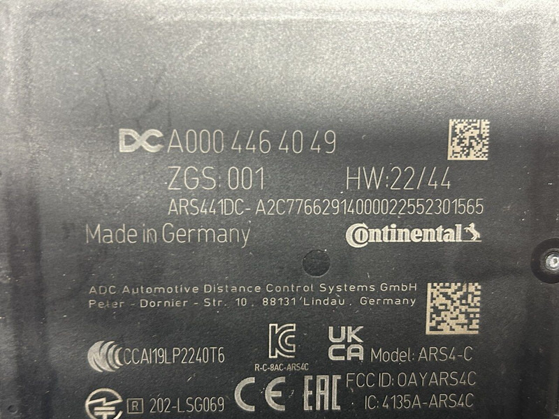 Mercedes-Benz radar sensor, distronic - Érzékelő - Teherautó: 4 kép. Mercedes-Benz radar sensor, distronic - Érzékelő - Teherautó: 4 kép.