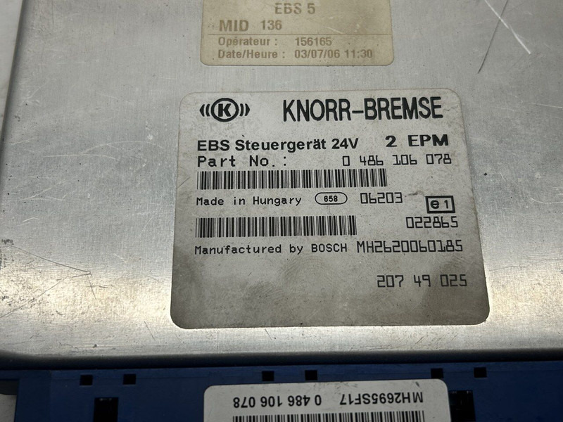 Renault EBS - ECU - Teherautó: 4 kép. Renault EBS - ECU - Teherautó: 4 kép.
