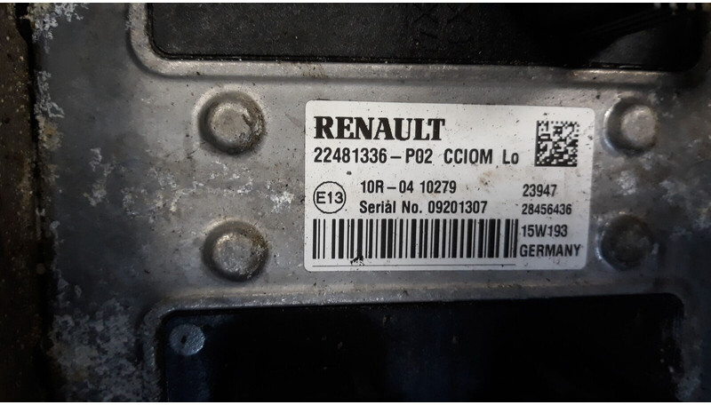 Renault T EURO 6 CCIOM control unit - ECU - Teherautó: 3 kép. Renault T EURO 6 CCIOM control unit - ECU - Teherautó: 3 kép.