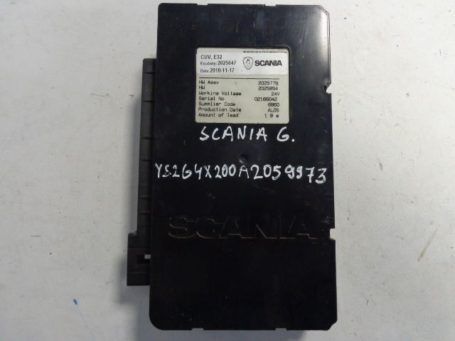 Scania CUV E32 control unit ( WORLDWIDE DELIV - ECU - Teherautó: 1 kép. Scania CUV E32 control unit ( WORLDWIDE DELIV - ECU - Teherautó: 1 kép.