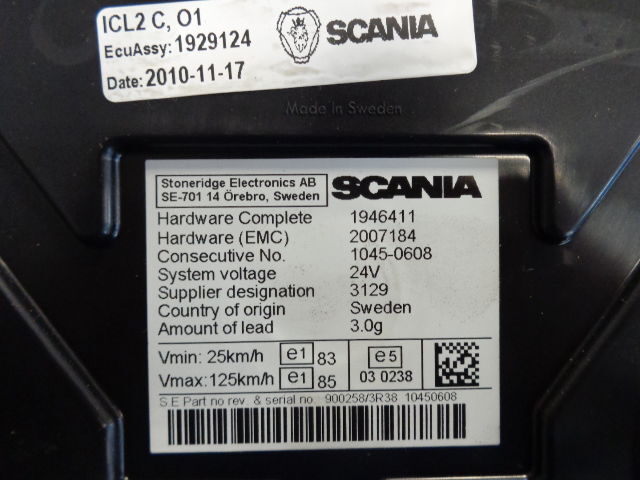 Scania Instrument cluster fully working - Műszerfal - Teherautó: 4 kép. Scania Instrument cluster fully working - Műszerfal - Teherautó: 4 kép.