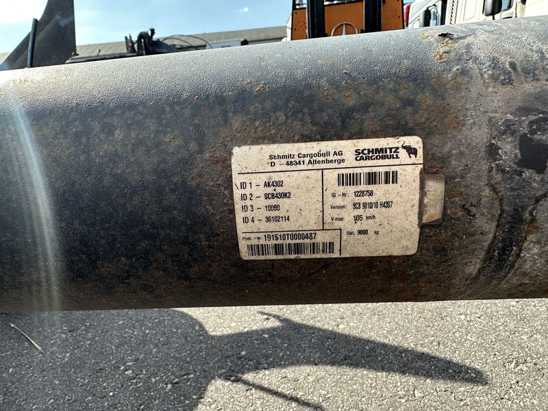 Tengely és alkatrészek - Teherautó Schmitz Cargobull SCB 9010/10 H43S7: 8 kép.