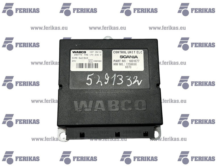 Wabco ECAS control unit - ECU - Teherautó: 1 kép. Wabco ECAS control unit - ECU - Teherautó: 1 kép.