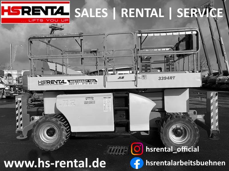 JLG 3394RT diesel 4x4 12m (1545) - Ollós emelő: 1 kép. JLG 3394RT diesel 4x4 12m (1545) - Ollós emelő: 1 kép.