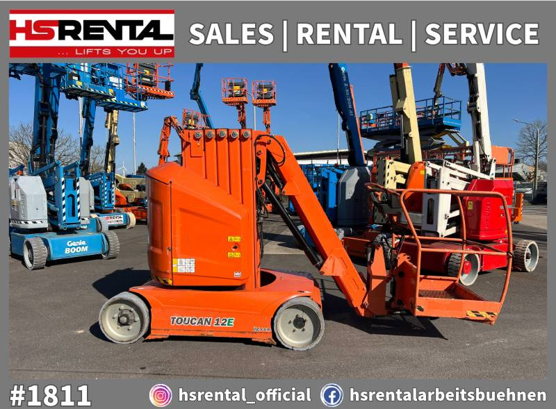 JLG Toucan 12E elektro 12m (1811) - Személyemelő: 1 kép. JLG Toucan 12E elektro 12m (1811) - Személyemelő: 1 kép.