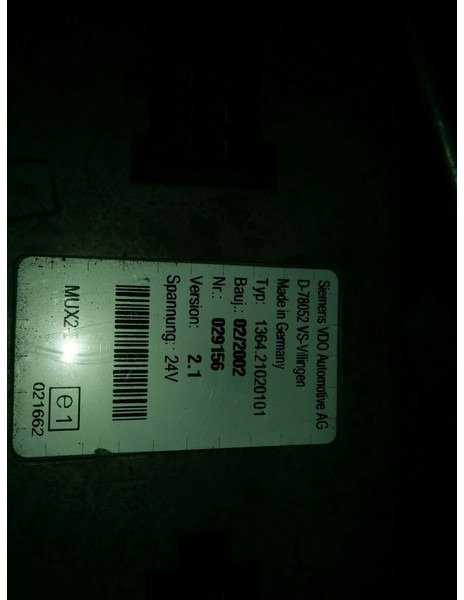 Neoplan MUX2-B - ECU: 4 kép. Neoplan MUX2-B - ECU: 4 kép.