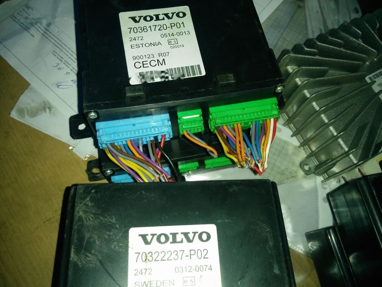 Volvo 70329277 / 70395975-P01 / 70361720-P01 / 70322237-P02 Volvo B12 - ECU - Busz: 5 kép. Volvo 70329277 / 70395975-P01 / 70361720-P01 / 70322237-P02 Volvo B12 - ECU - Busz: 5 kép.