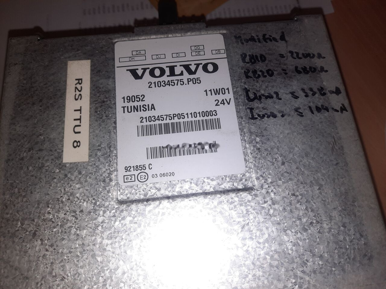 ECU - Busz Volvo klimat kontrol Termo King. UWE. VIP2000   Volvo scania: 14 kép.
