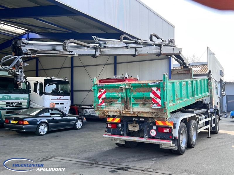 DAF CF 85.410 ATE, Hiab 166, 6x4 Steel spring - Billenőplatós teherautó, Darus autó: 2 kép. DAF CF 85.410 ATE, Hiab 166, 6x4 Steel spring - Billenőplatós teherautó, Darus autó: 2 kép.