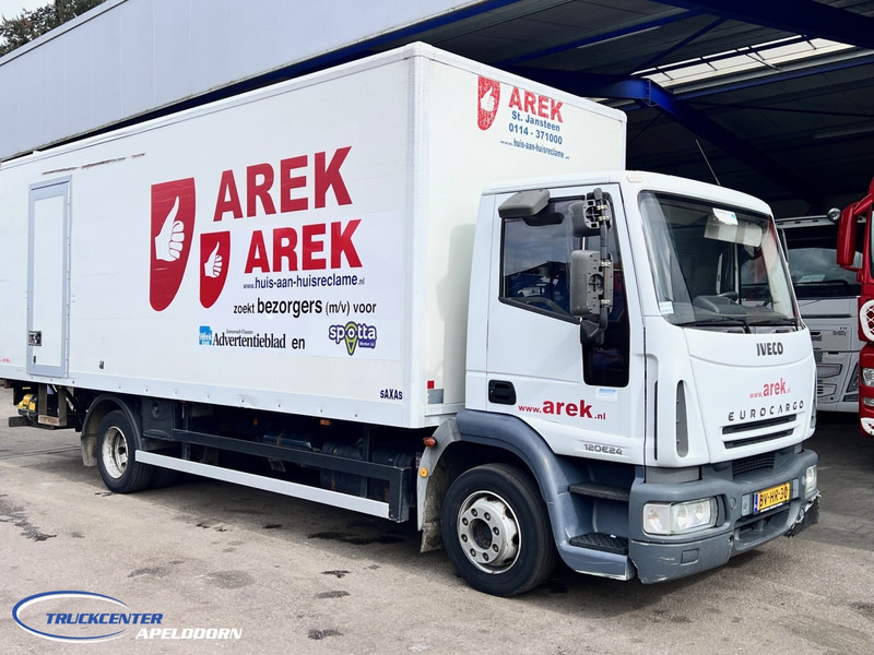 Iveco Eurocargo 120E24 6 Cylinder, Manuel 8 gears, 3 Seats - Dobozos felépítményű teherautó: 1 kép. Iveco Eurocargo 120E24 6 Cylinder, Manuel 8 gears, 3 Seats - Dobozos felépítményű teherautó: 1 kép.