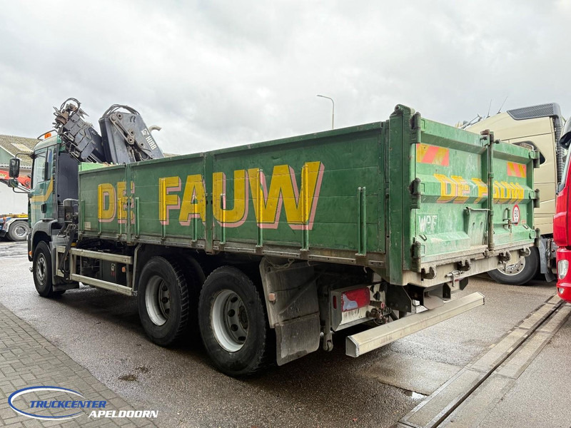 MAN TGA 26.390 6x4, Handgeschakeld, HIAB 166 E-4 - Billenőplatós teherautó, Darus autó: 4 kép. MAN TGA 26.390 6x4, Handgeschakeld, HIAB 166 E-4 - Billenőplatós teherautó, Darus autó: 4 kép.