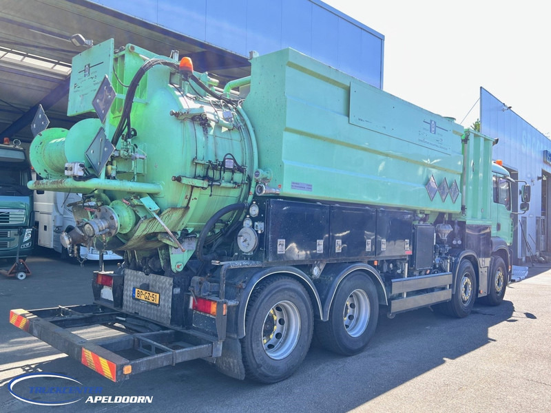 MAN TGA 35.480 Ecota 13600 Liter Ecocomb, ADR, 8x4, Manuel - Szippantós autó: 2 kép. MAN TGA 35.480 Ecota 13600 Liter Ecocomb, ADR, 8x4, Manuel - Szippantós autó: 2 kép.